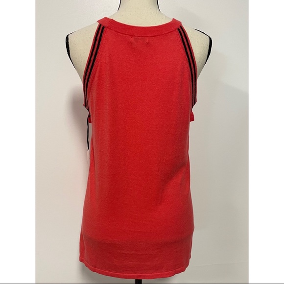 NWT Juicy Couture Ruffle Sweater Tank Top Size L - Picture 4 of 6